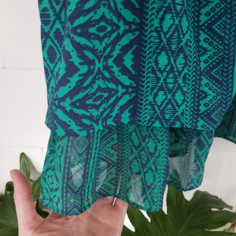 Patterned Racerback Tank - Picture 4 of 5
